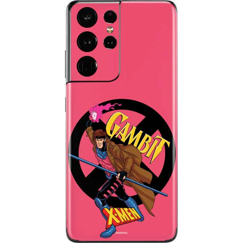 Marvel X-Men Gambit Galaxy S21 Ultra 5G Skin
